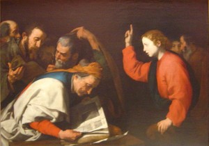Famiglia intorno a Gesù