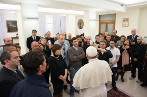 Papa Francesco incontra  i detenuti delle carceri di Pisa e Pianosa
