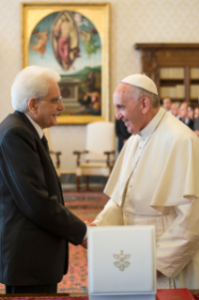 Papa e Mattarella