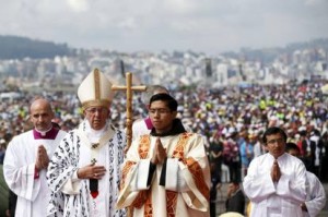 Papa Francesco in Ecuador  A